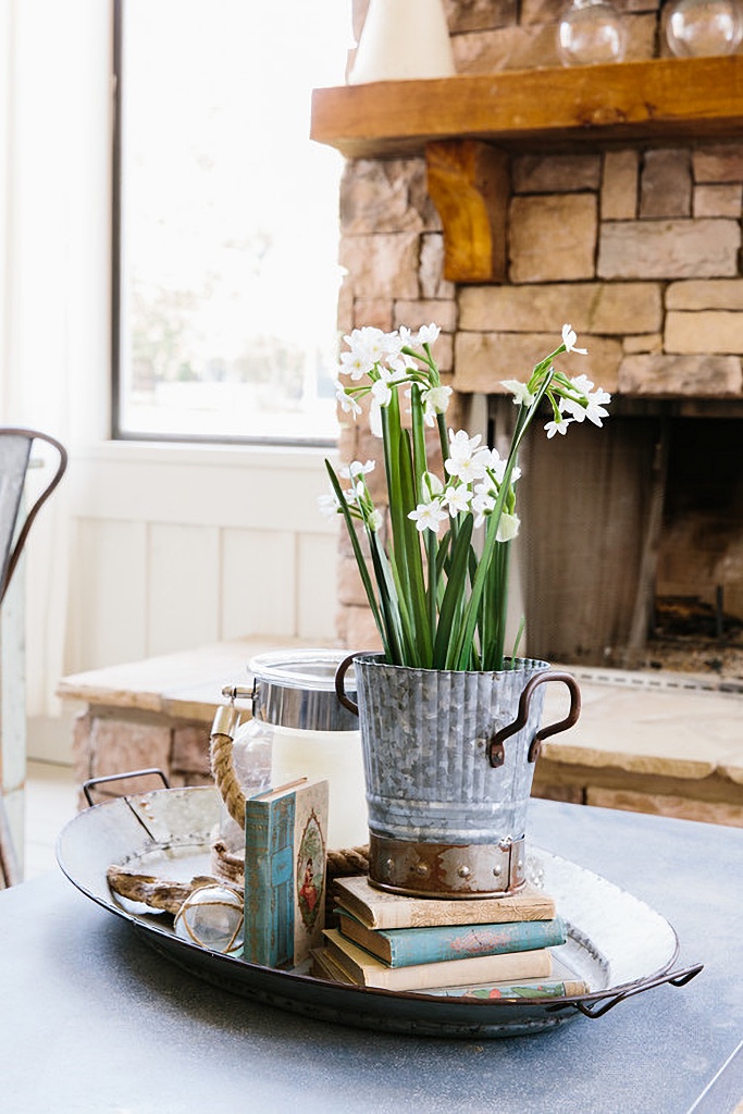 decorating with books