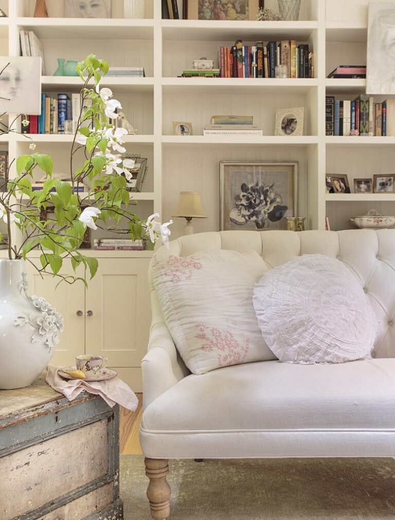 romantic living room - The Soulful Cottage