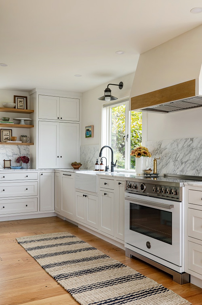 traditional custom kitchen