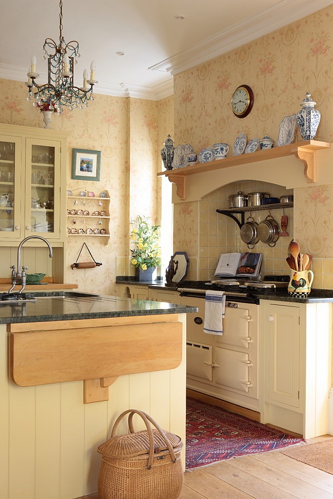 warm and cozy kitchen