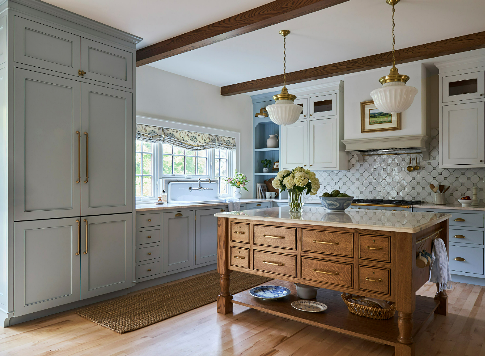 vintage-inspired kitchen