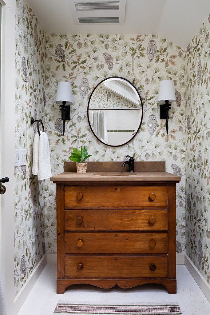 dresser as vanity