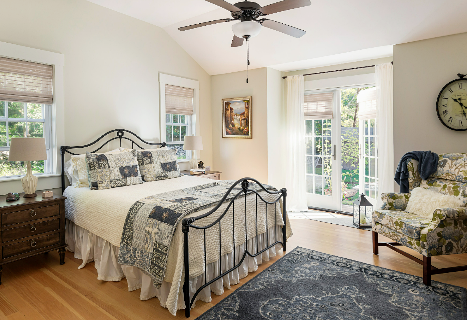 country style bedroom