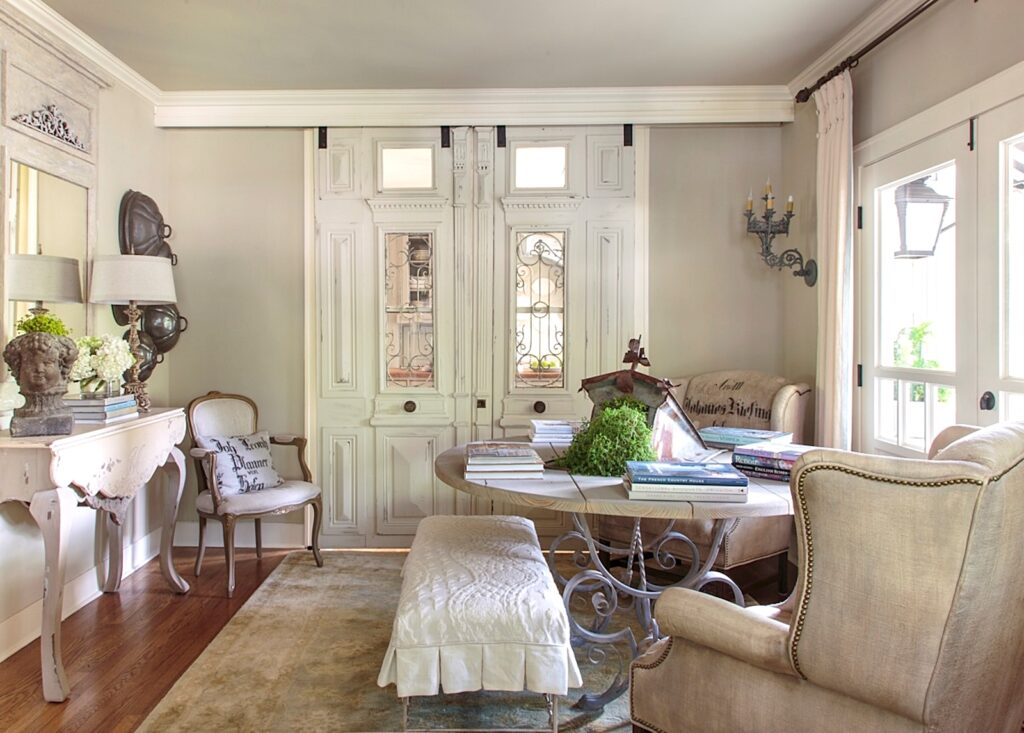 French country dining room