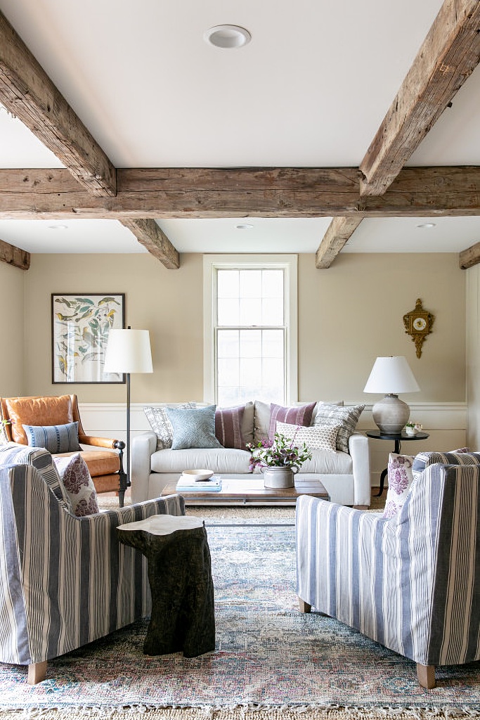 Colonial family room