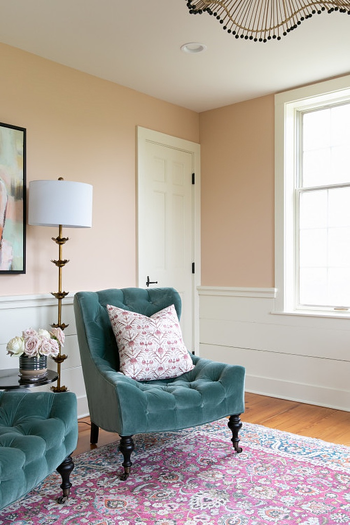 cozy sitting room in historic home