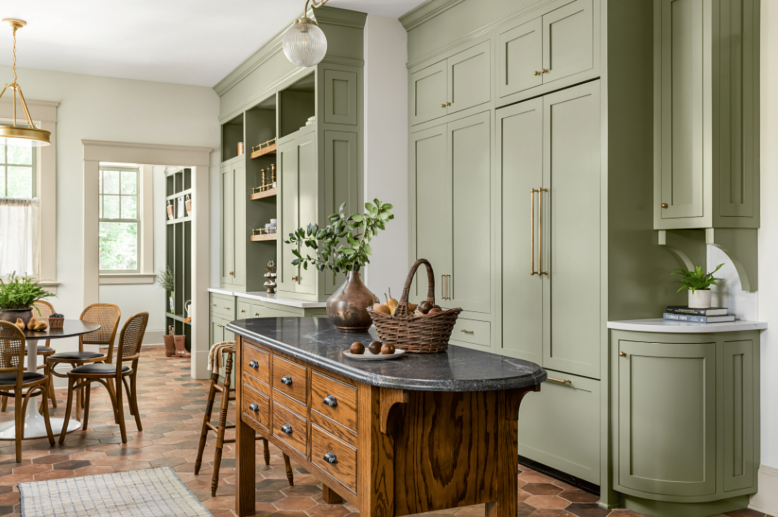 English cottage inspired kitchen