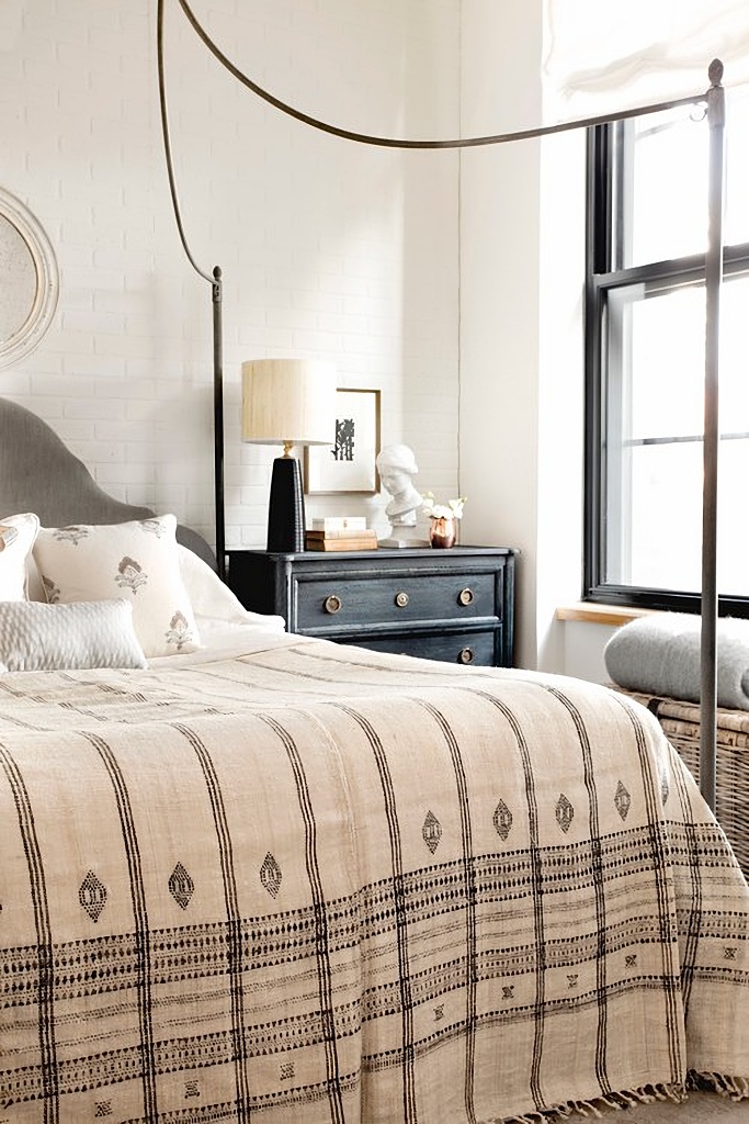 loft bedroom in Brooklyn