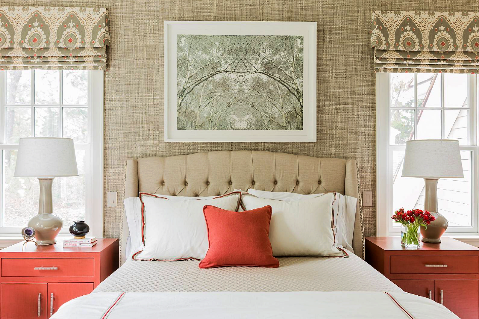 tufted headboard