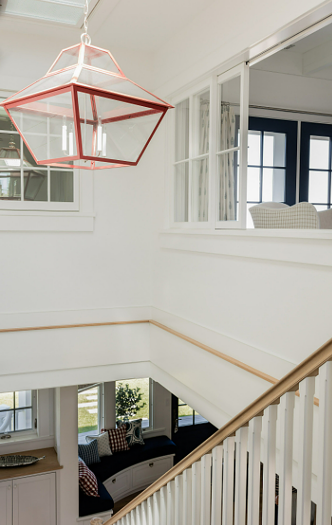 coastal style stairway