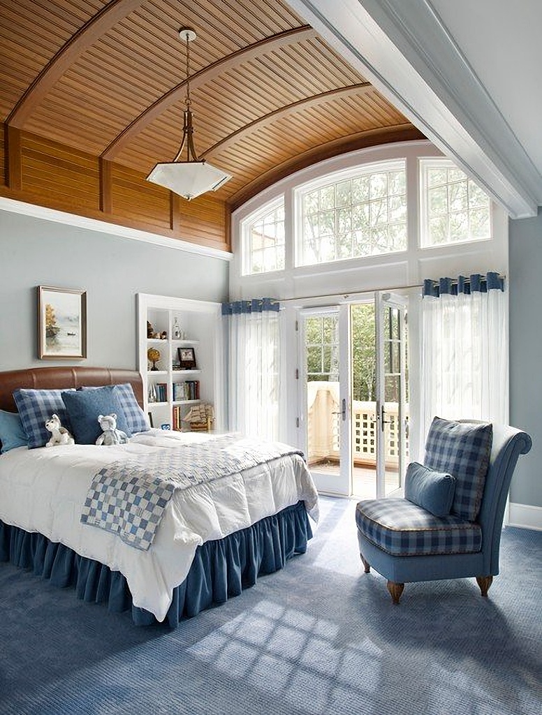 wooden barrel ceiling