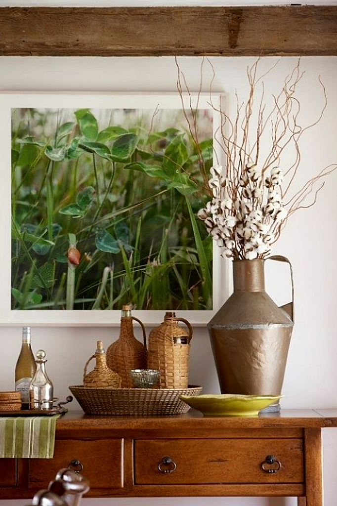 dining room vignette
