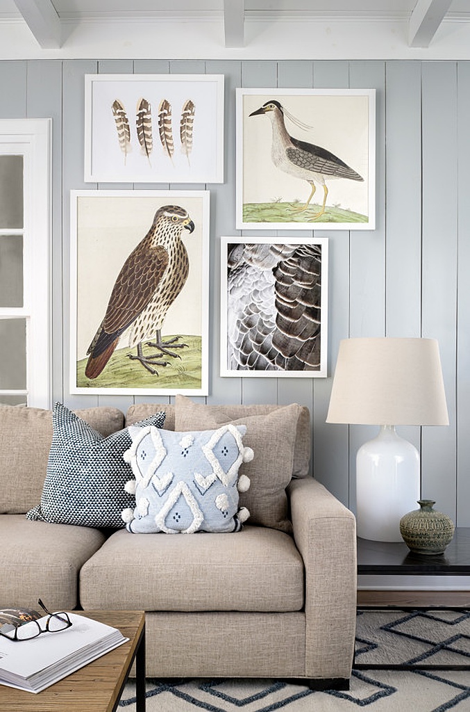 coastal style living room