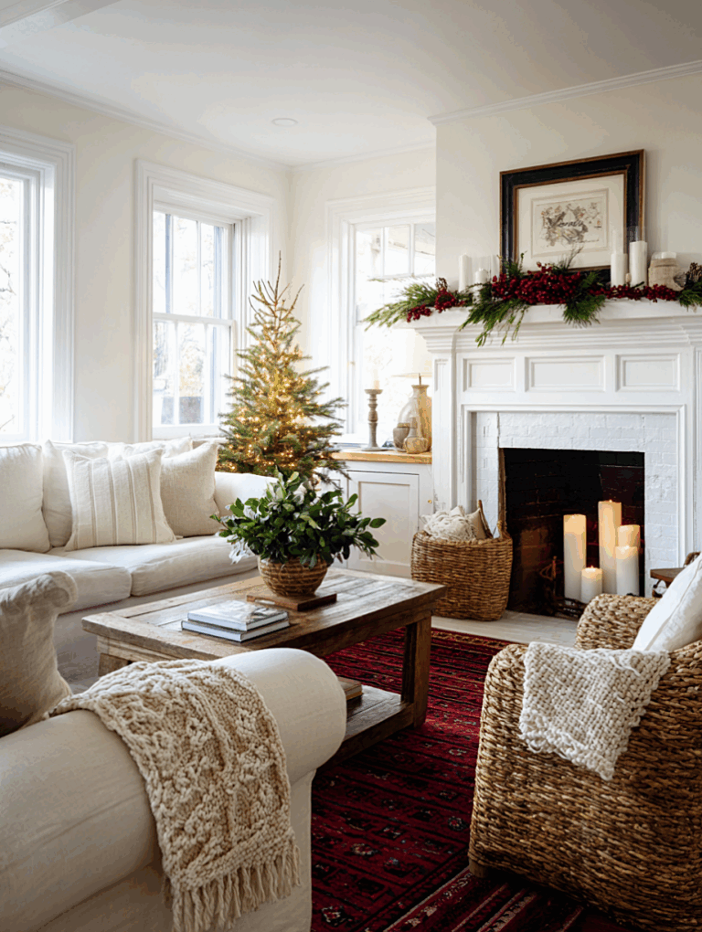 11 Sensational Christmas Living Room Ideas for You