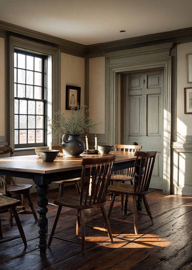 historic cozy dining room