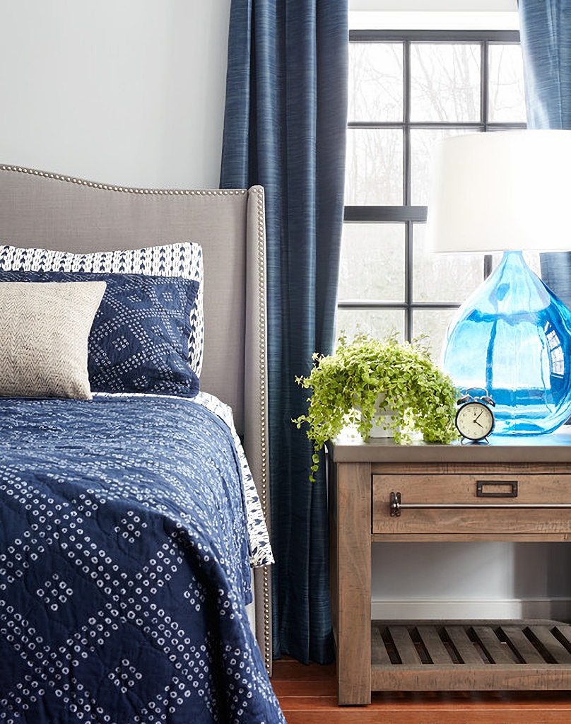 primary bedroom in Boston Northshore farmhouse
