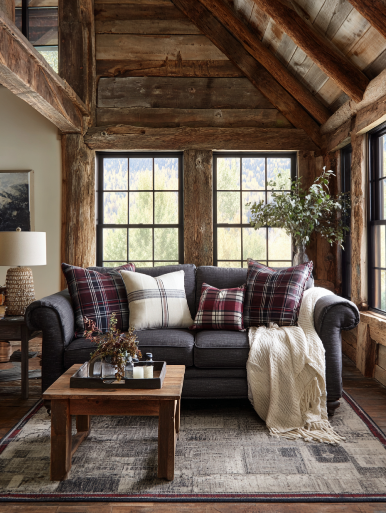 Fall in Love with Modern Cabin Style: 16 Cozy Rooms, image size:771x1024