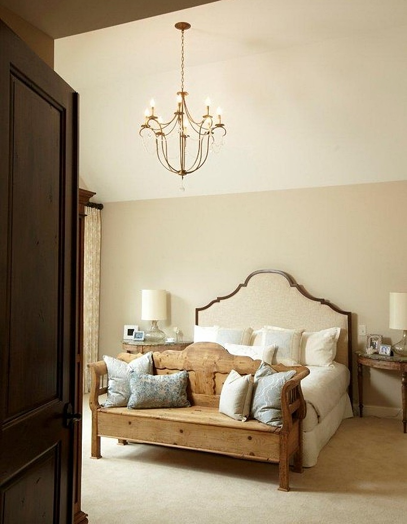 romantic primary bedroom