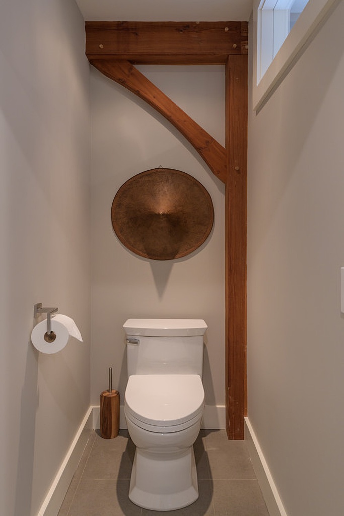 commode area of bathroom