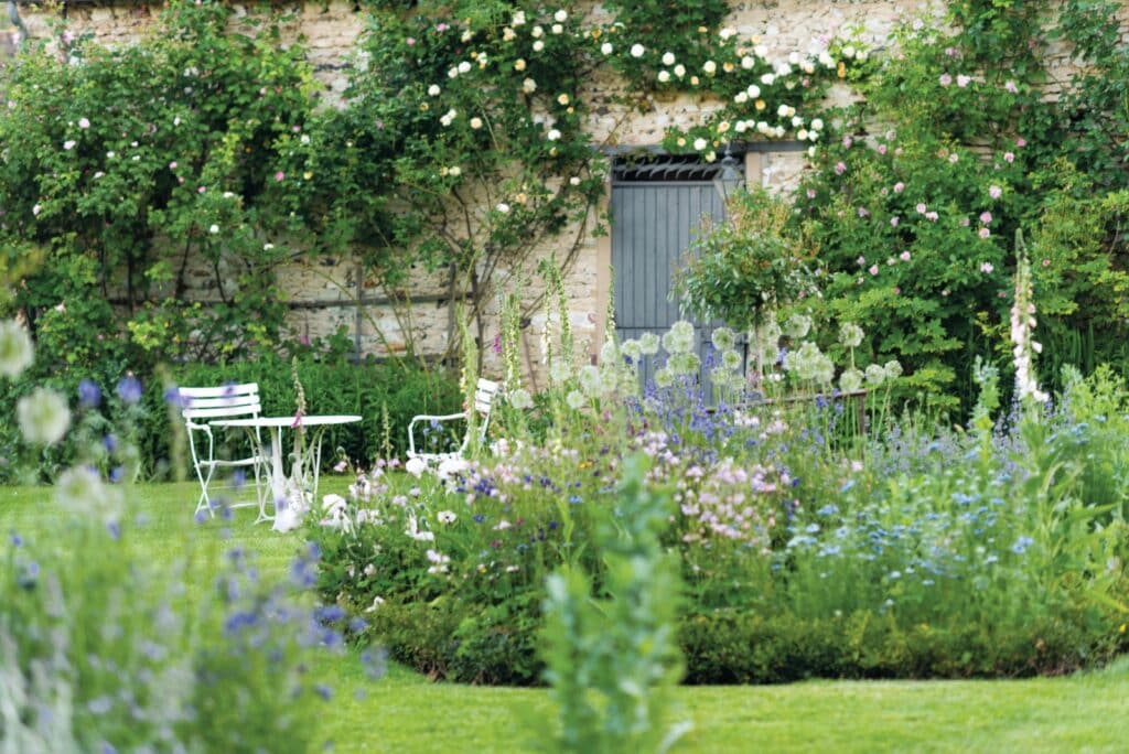 cottage garden landscape