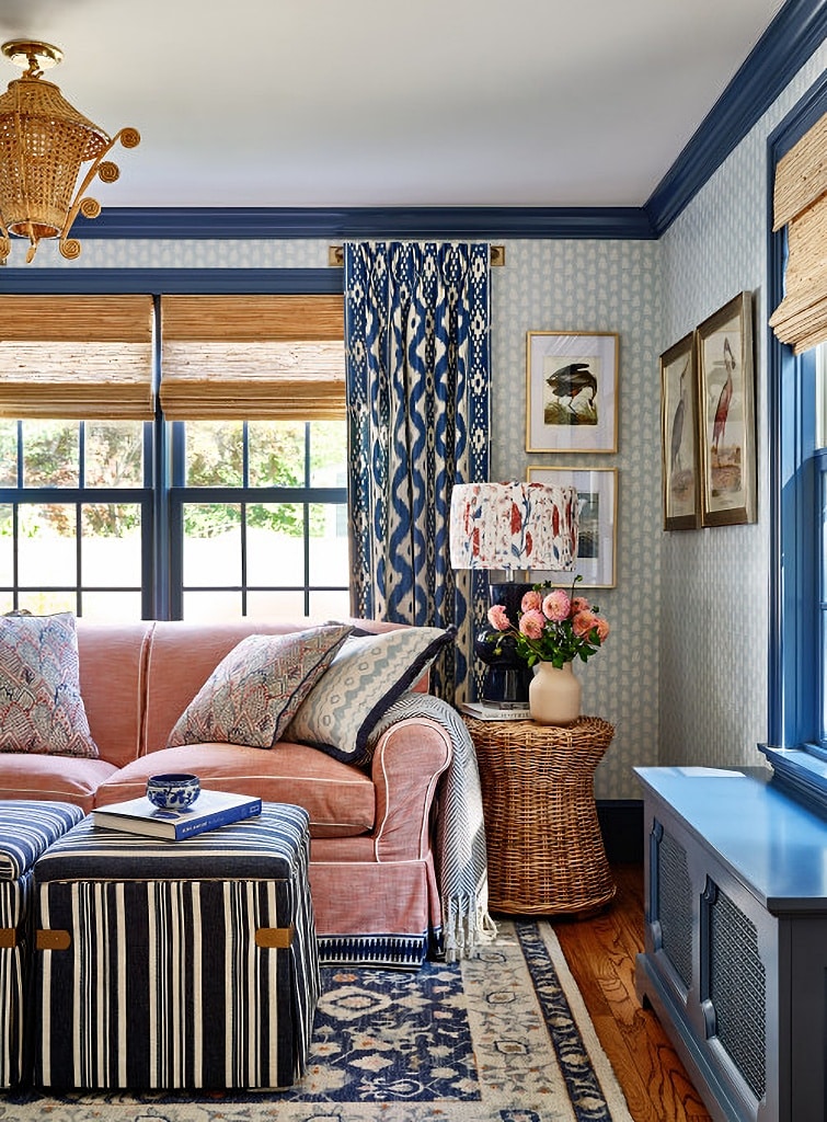 English country style living room