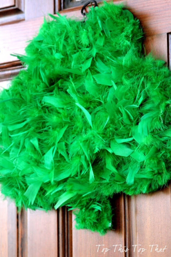st. patrick's day wreath