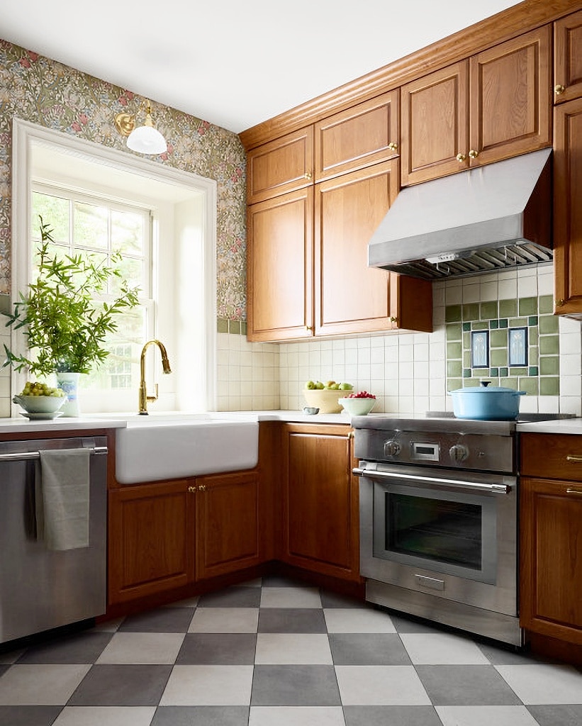 delightful craftsman kitchen