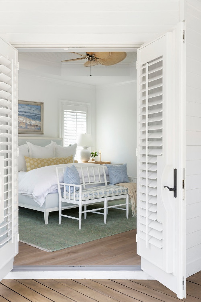 primary coastal style bedroom