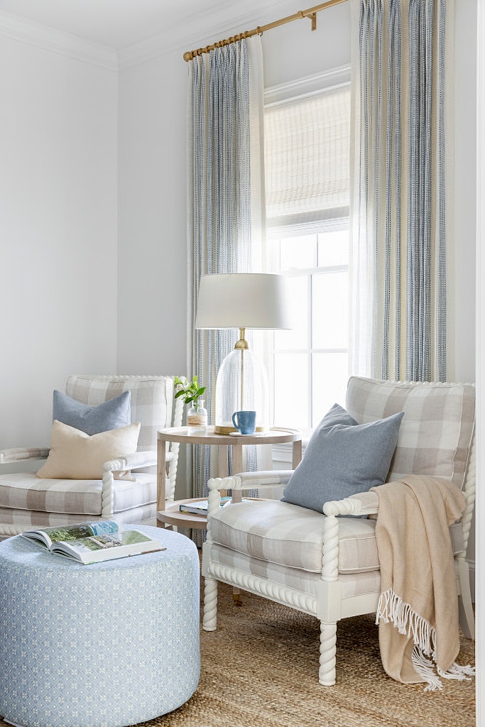 coastal style family room