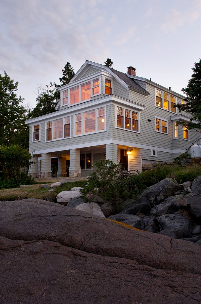 Maine coastal cottage