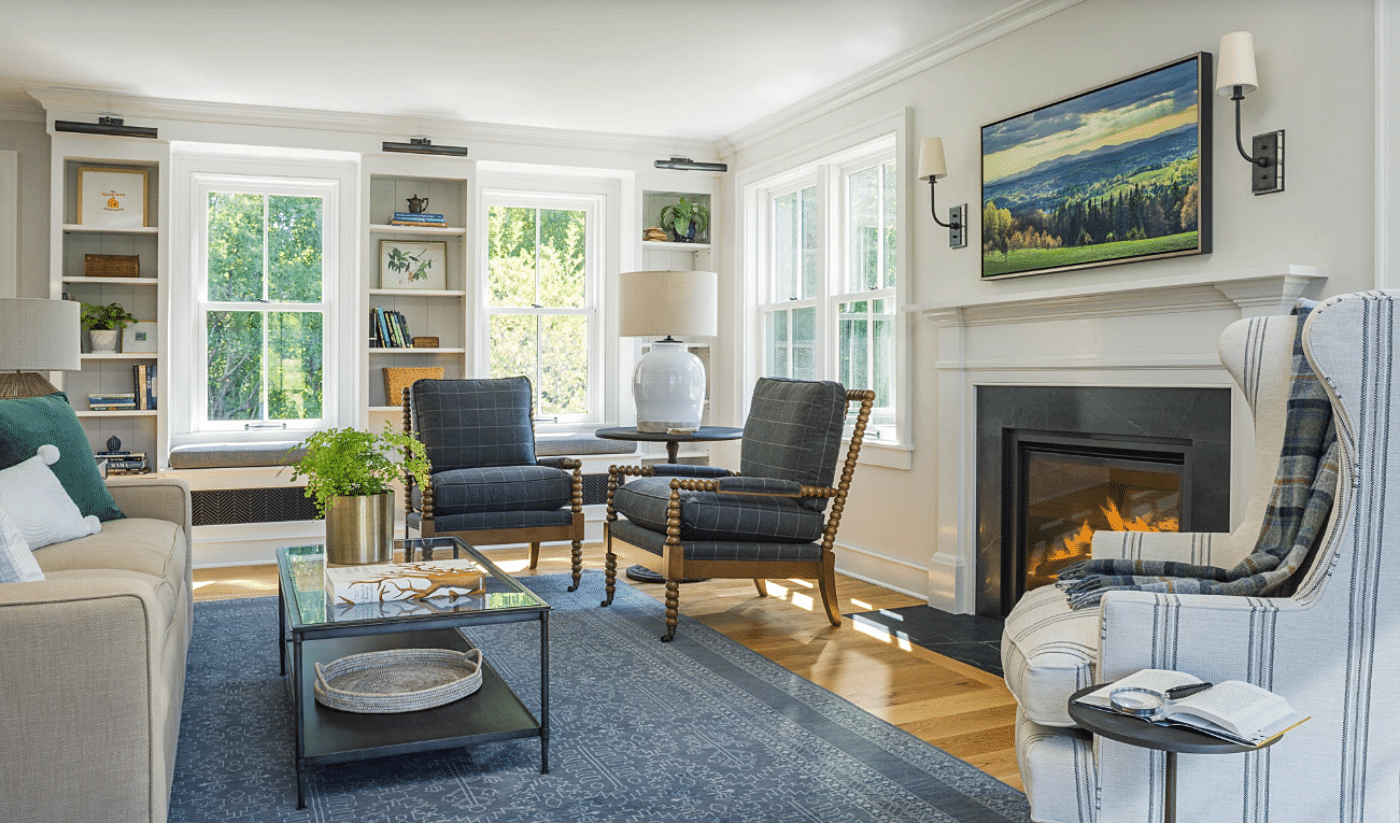 farmhouse style family room