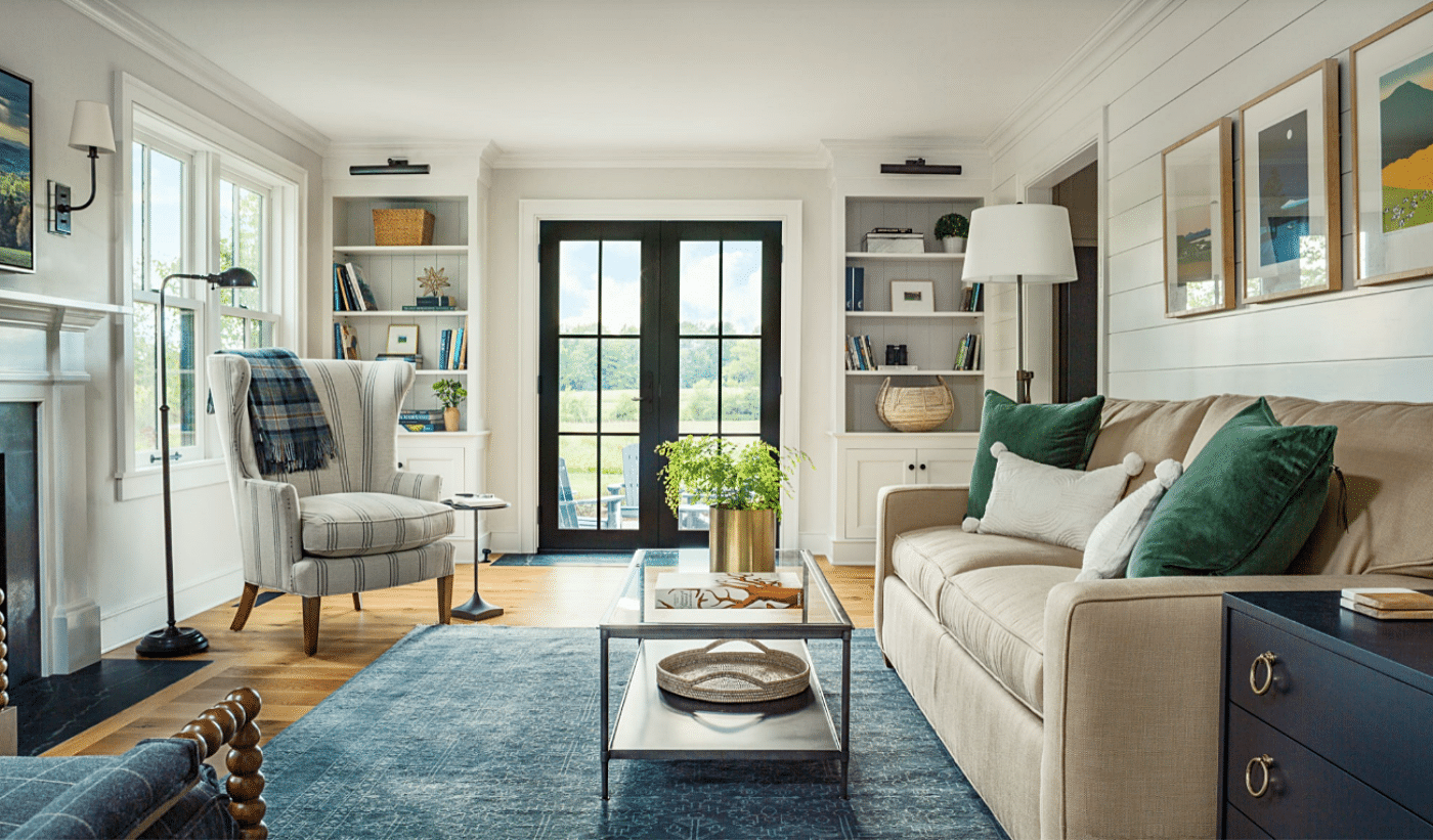 farmhouse style family room