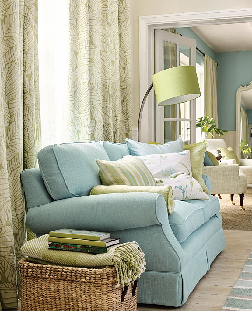 traditional style family room