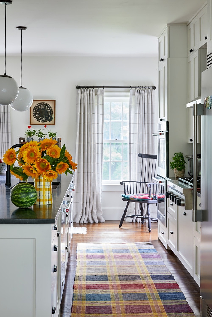 Connecticut country home kitchen