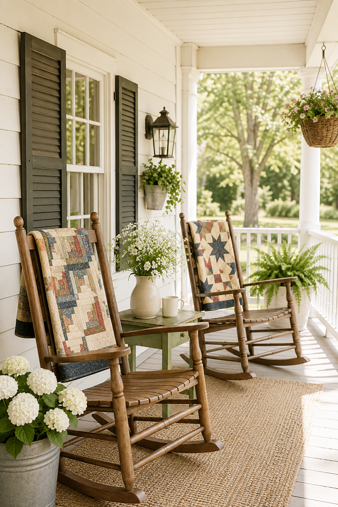classic southern front porch