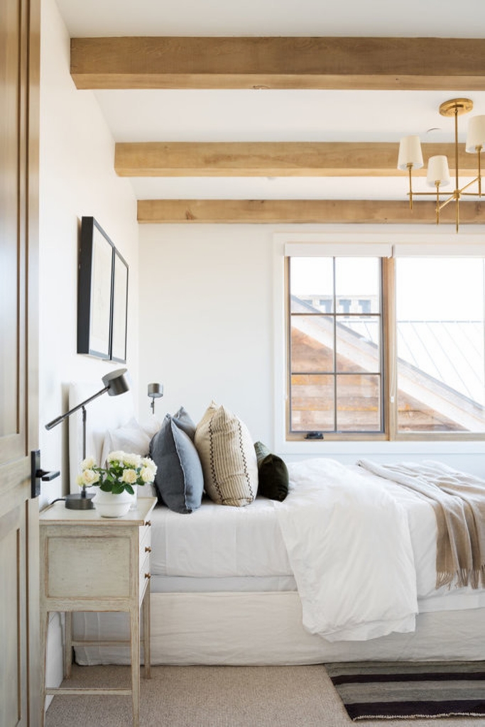 modern country bedroom