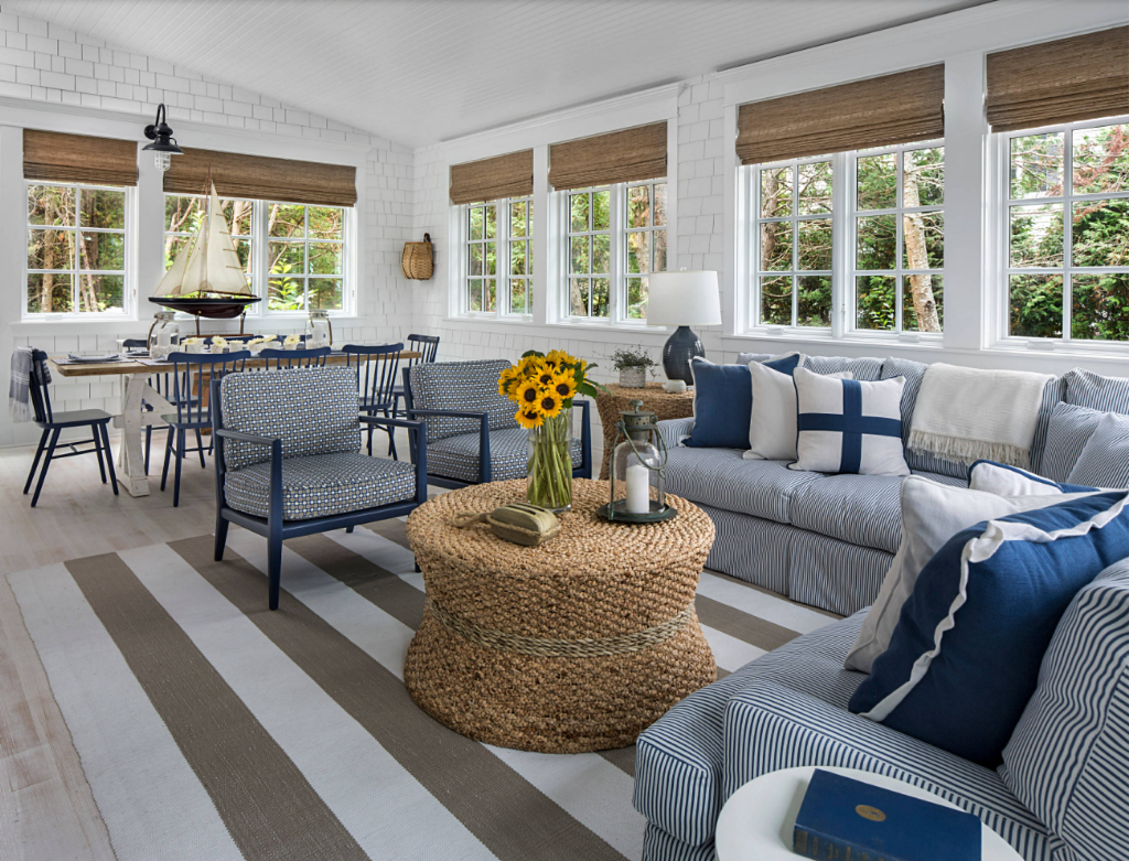 coastal cottage living room