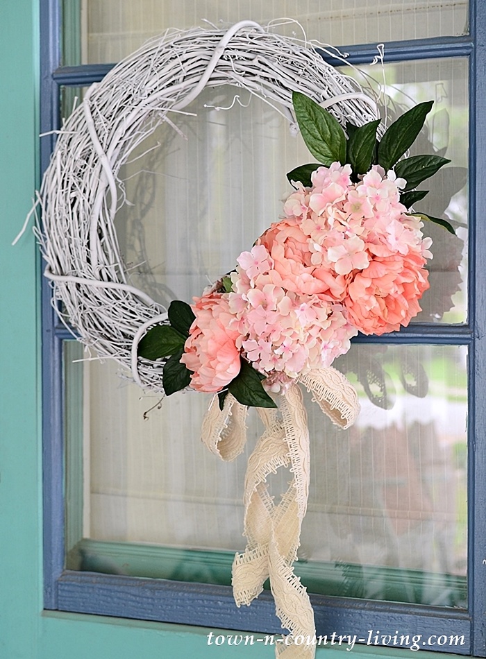 DIY summer wreath