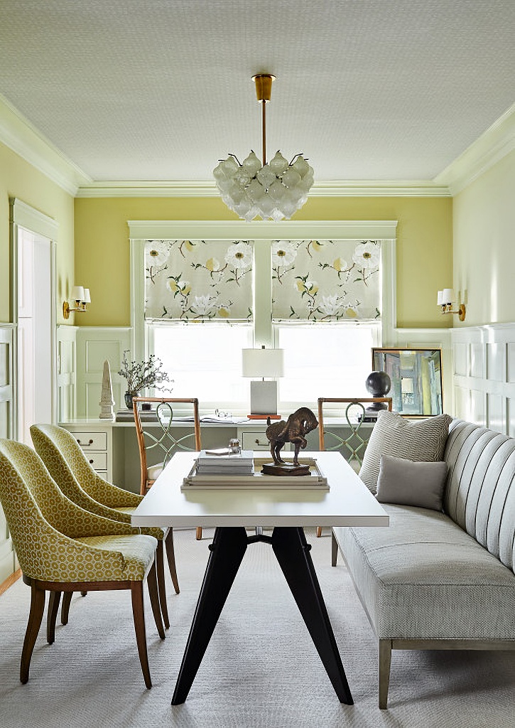 breakfast room and home office