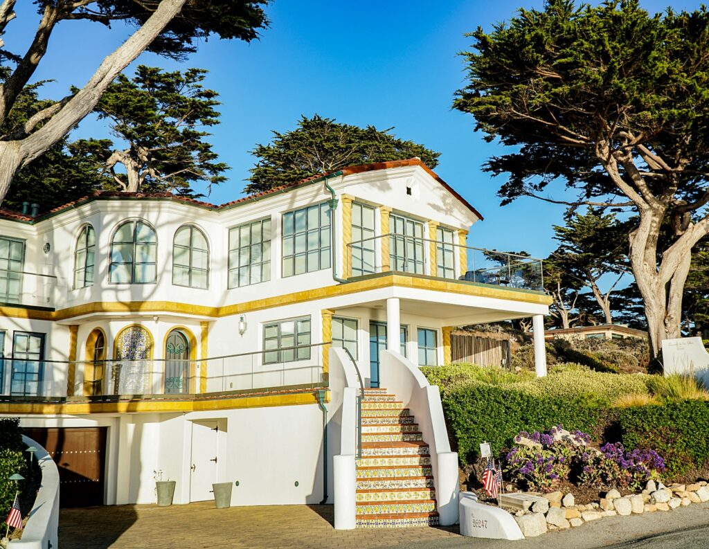 grand home in Carmel-by-the-Sea