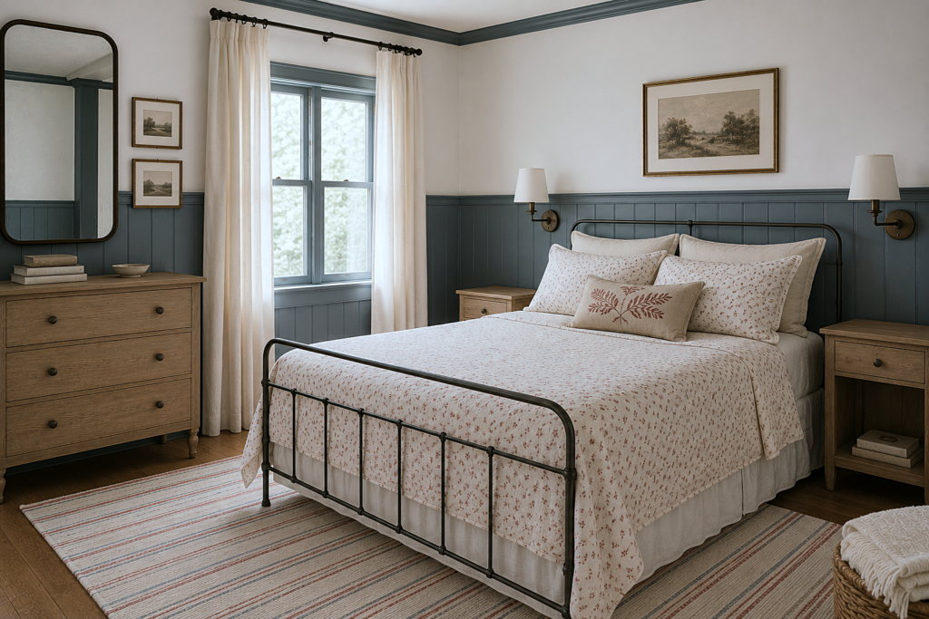country style bedroom