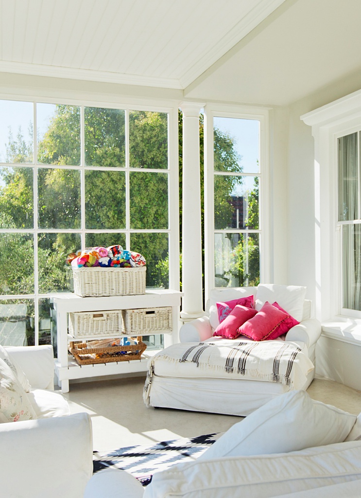 spacious beautiful sunroom