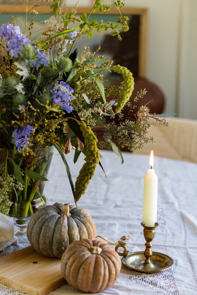 fall flower arrangement