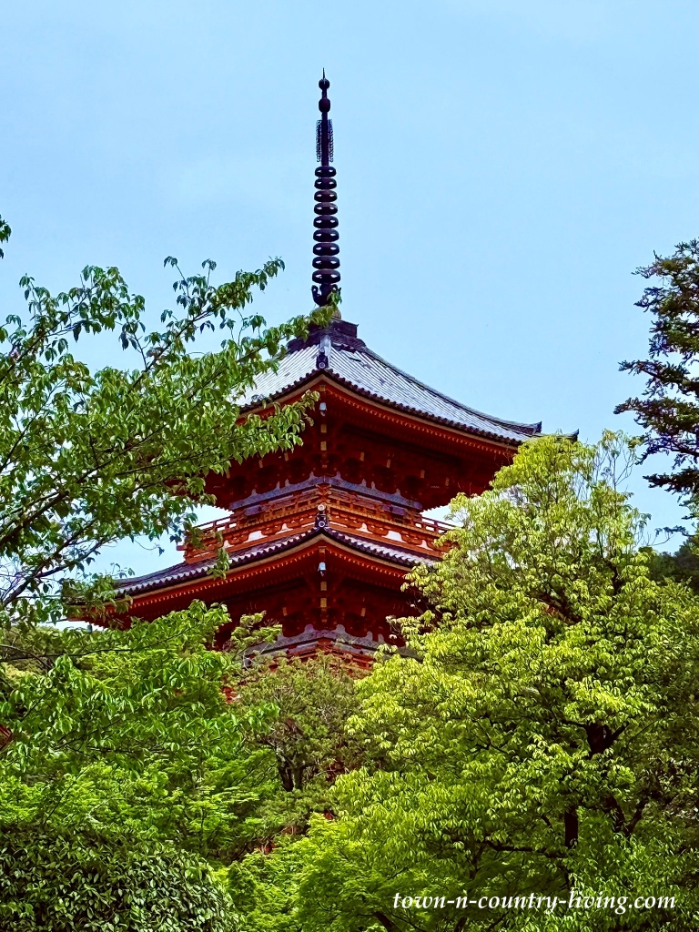 Kiyomizu-dera Buddhist Temple in Kyoto