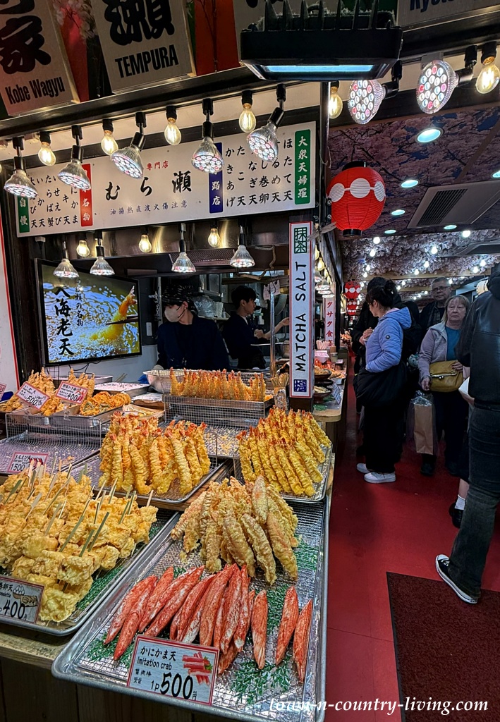 Nishiki Market in Kyoto
