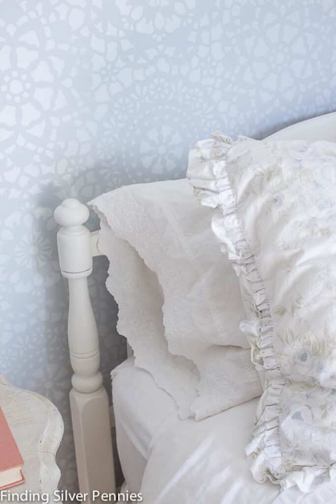 bedroom stencil