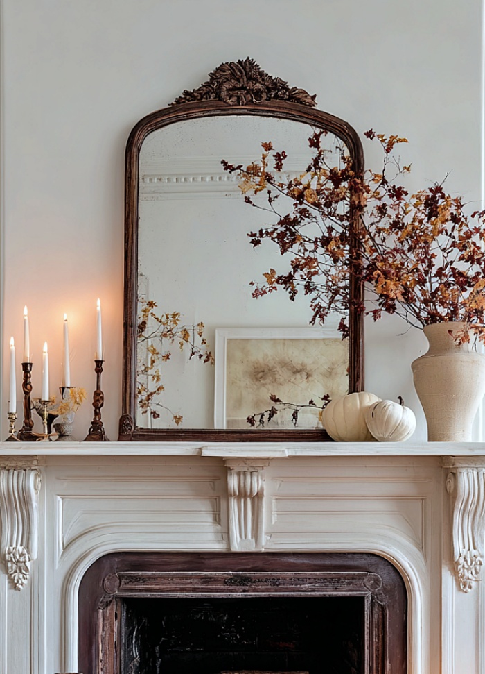 fall mantel ideas