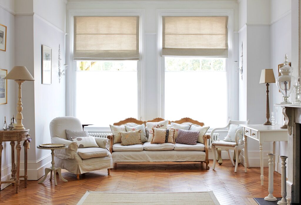 collected rooms - light and airy living room