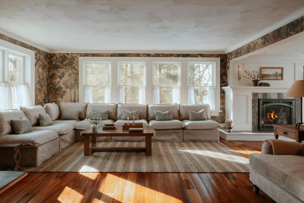stunning fall living room