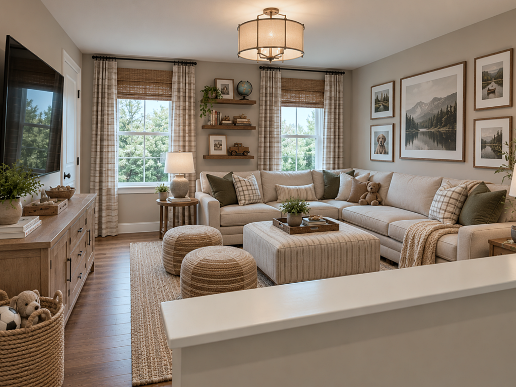 optional loft in Ryan Homes Columbia model